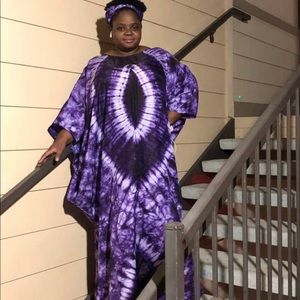 African Silk dress